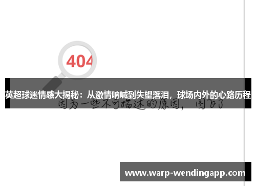 英超球迷情感大揭秘：从激情呐喊到失望落泪，球场内外的心路历程